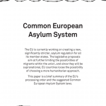 Update: The Common European Asylum System